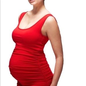 Isabella Oliver Maternity Ruched Tank Dress Size 1